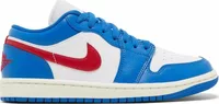 Nike Air Jordan 1 Low Sport Blue Gym Red (W)