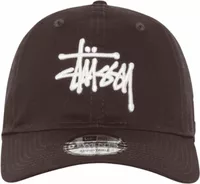 Stussy New Era 9TWENTY Basic Strapback Cap Brown