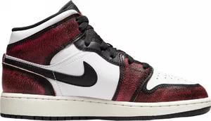 Nike Air Jordan 1 Mid SE Black Infrared 23 (GS)
