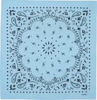 Cashmere Bandana Hachiko Zephyr Blue