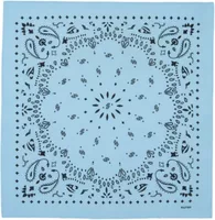 Cashmere Bandana Hachiko Zephyr Blue