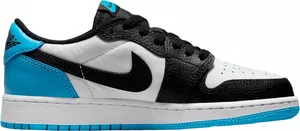 Nike Air Jordan 1 Retro Low OG Black Dark Powder Blue (GS)