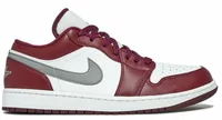 Nike Air Jordan 1 Low White Bordeaux