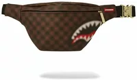 Sharks In Paris Blur Savvy Crossbody Brown