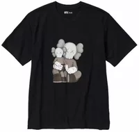 KAWS x Uniqlo UT Short Sleeve Graphic T-shirt Black