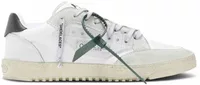 OFF-WHITE Vulcanized 5.0 Low Top Distressed White White