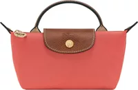 Longchamp Le Pliage Original Pouch with handle Strawberry