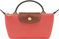 Longchamp Le Pliage Original Pouch with handle Strawberry