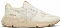 Golden Goose Running Sole Mesh White Nappa