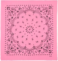 Cashmere Bandana Hachiko Bubble Pink
