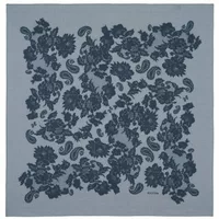 Large Bandana Helia Lace Flannel Grey