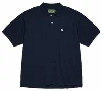 Denim Tears Peace Wreath Polo Navy