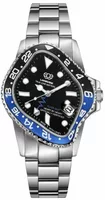 Laarvee Silver Precision Steel Black Blue & Black GMT