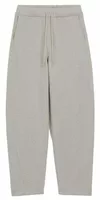 Ami Paris Cotton Track Pants with Heritage Ami Paris Label Heather Ash Grey
