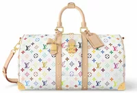 Louis Vuitton x Takashi Murakami Keepall Bandouliere 45 Multicolored
