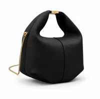 Polène Béri Edition Textured Black Chain