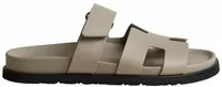 Hermes Chypre Sandal Beige Galet Calfskin Leather