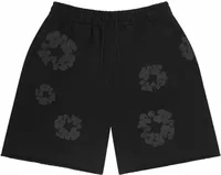 Mono Cotton Wreath Sweatshorts Black