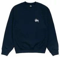 Stussy Basic Stussy Crew Navy