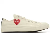 Converse Chuck Taylor All Star 70 Ox Comme des Garcons PLAY Single Heart Milk