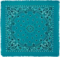 Small Cashmere Bandana Hachi Bico Jade Green