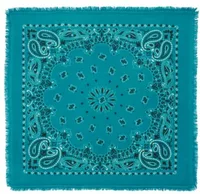 Kujten Small Cashmere Bandana Hachi Bico Jade Green