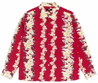 Hawaiian Floral Shirt Red