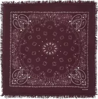 Small Hachi Bandana Burgundy