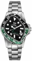 Laarvee Silver Precision Steel Black Green & Black GMT