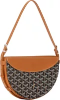 Goyard Hirondelle Pouch Bag Black & Tan