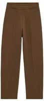 Ami Paris Embossed Ami De Coeur Cotton Track Pants Chocolate Brown