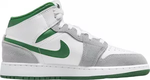 Nike Air Jordan 1 Mid SE White Pine Green (GS)