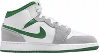 Nike Air Jordan 1 Mid SE White Pine Green (GS)