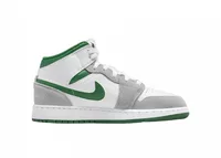 Nike Air Jordan 1 Mid SE White Pine Green (GS)