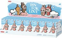 Labubu The Monsters Pin for Love Series Vinyl Plush Pendant (N-Z) Sealed Case (14 Blind Box)