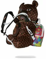 Sprayground Backpack Bear Wearing Backpack