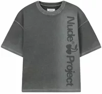 Block Tee Ash
