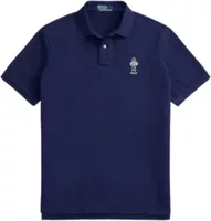 Polo Ralph Lauren Classic Fit Polo Bear Mesh Polo Shirt Cruise Navy Heritage Bear