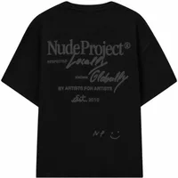 Nude Project Global Soon Tee Black