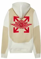 OFF-WHITE x Jordan Hoodie White