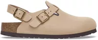 Birkenstock Tokio Nubuck Leather Sandcastle
