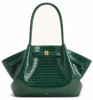 JW PEI Hana Large Tote Bag Green Croc