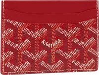Goyard Saint-Sulpice Card Wallet Red