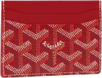 Goyard Saint-Sulpice Card Wallet Red