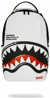 Sprayground Shark Central Bubble Shark Backpack White