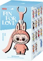 Labubu The Monsters Pin for Love Series Vinyl Plush Pendant (N-Z) Single Blind Box