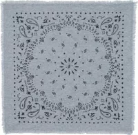 Cashmere Bandana Hachiko Marl Gray