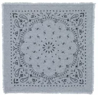 Cashmere Bandana Hachiko Marl Gray