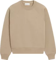 Ami Paris Ami De Coeur Embossed Sweatshirt Beige