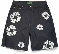 Denim Tears Selvedge Cotton Wreath Denim Short